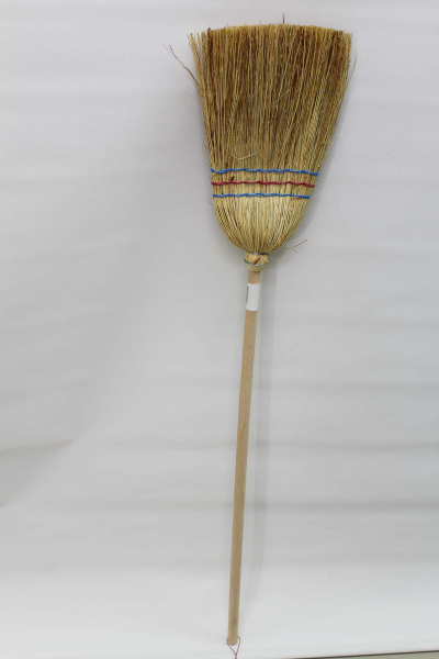 Reisstrohbesen komplett mit Stiel